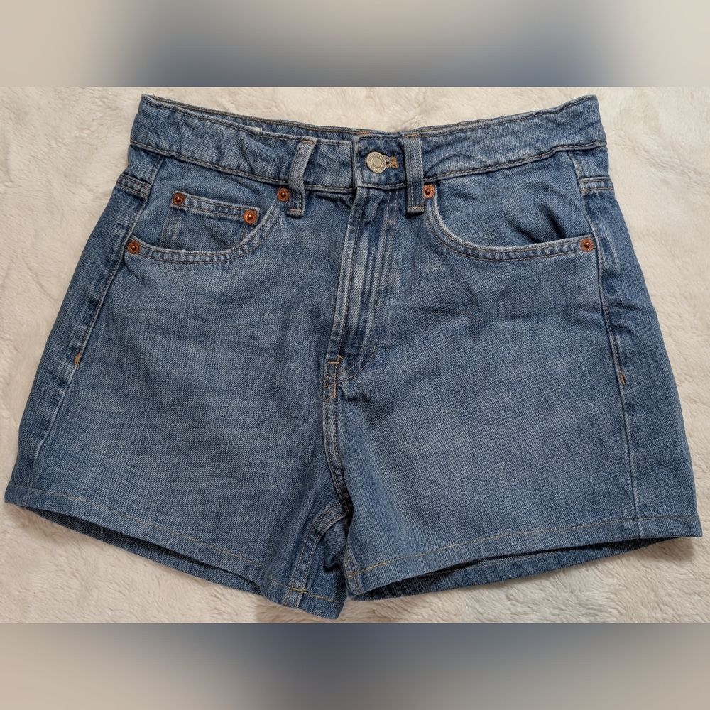Zara Classic Blue Jean Shorts